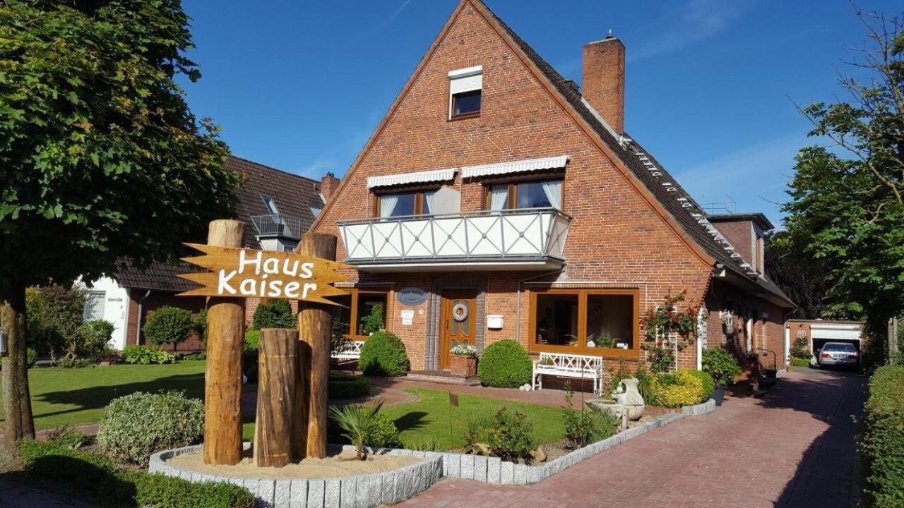 Haus Kaiser Appartement 5 Deichseele Büsum Eksteriør billede
